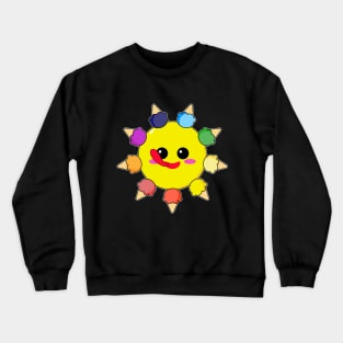 Sunny ice cream Crewneck Sweatshirt